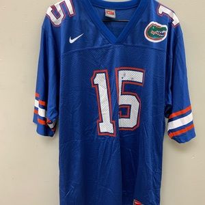 NIKE NCAA Football Florida Gators Tim Tebow # 15 Jersey Men's L